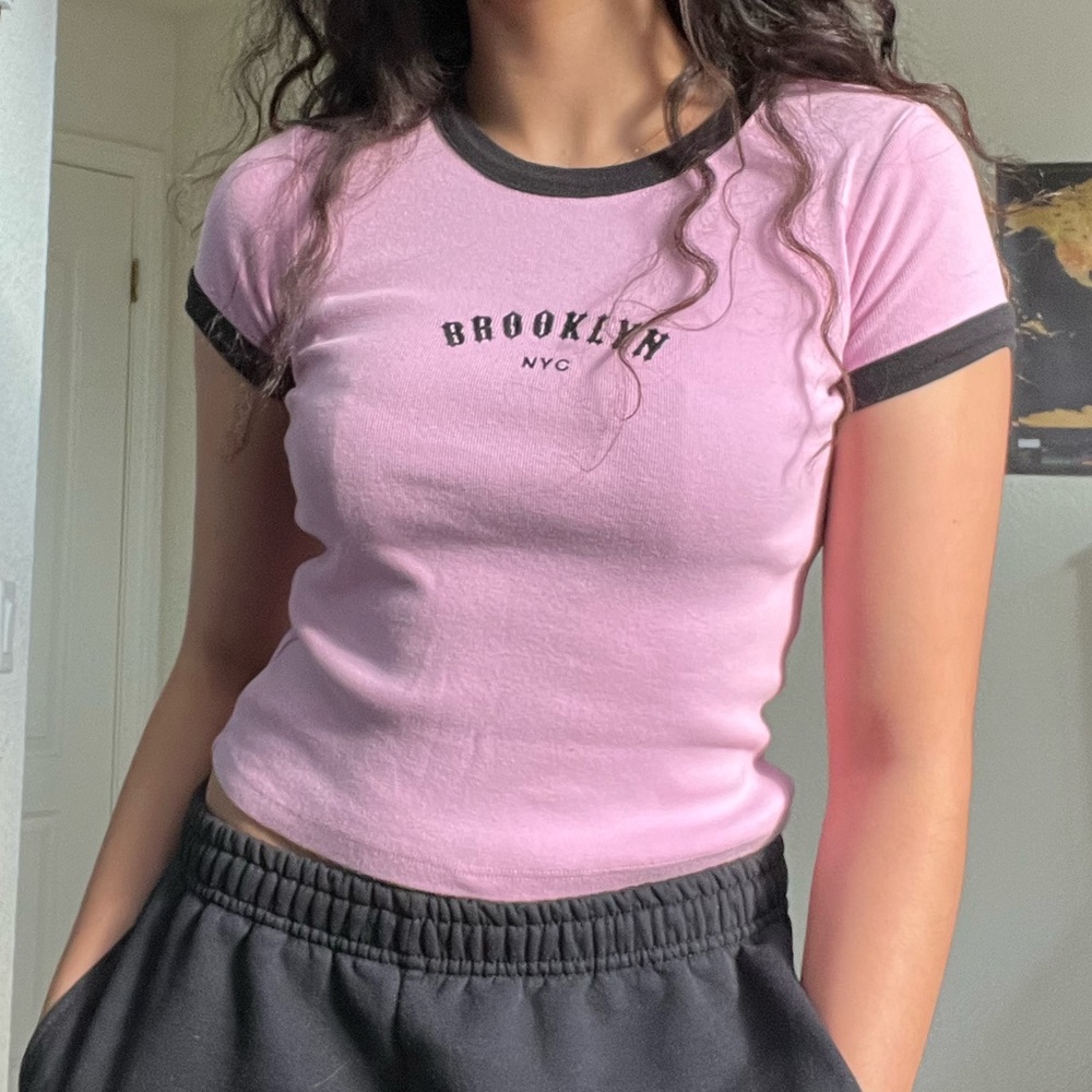 brandy melville ringer tee!